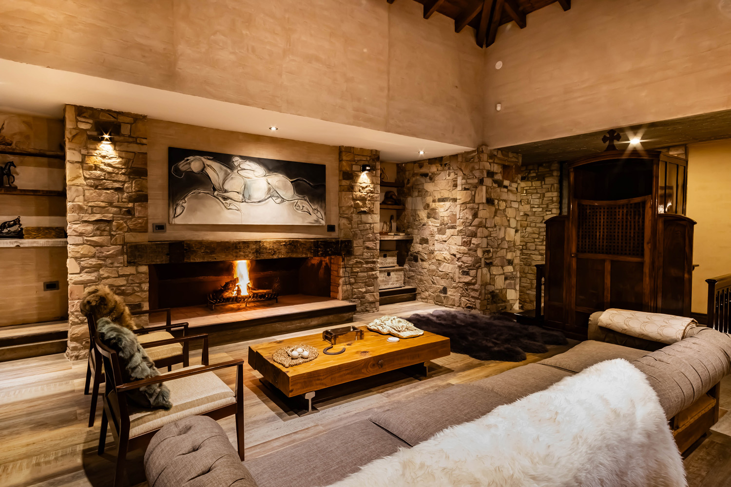 Algodon Wine Estates Lounge Room