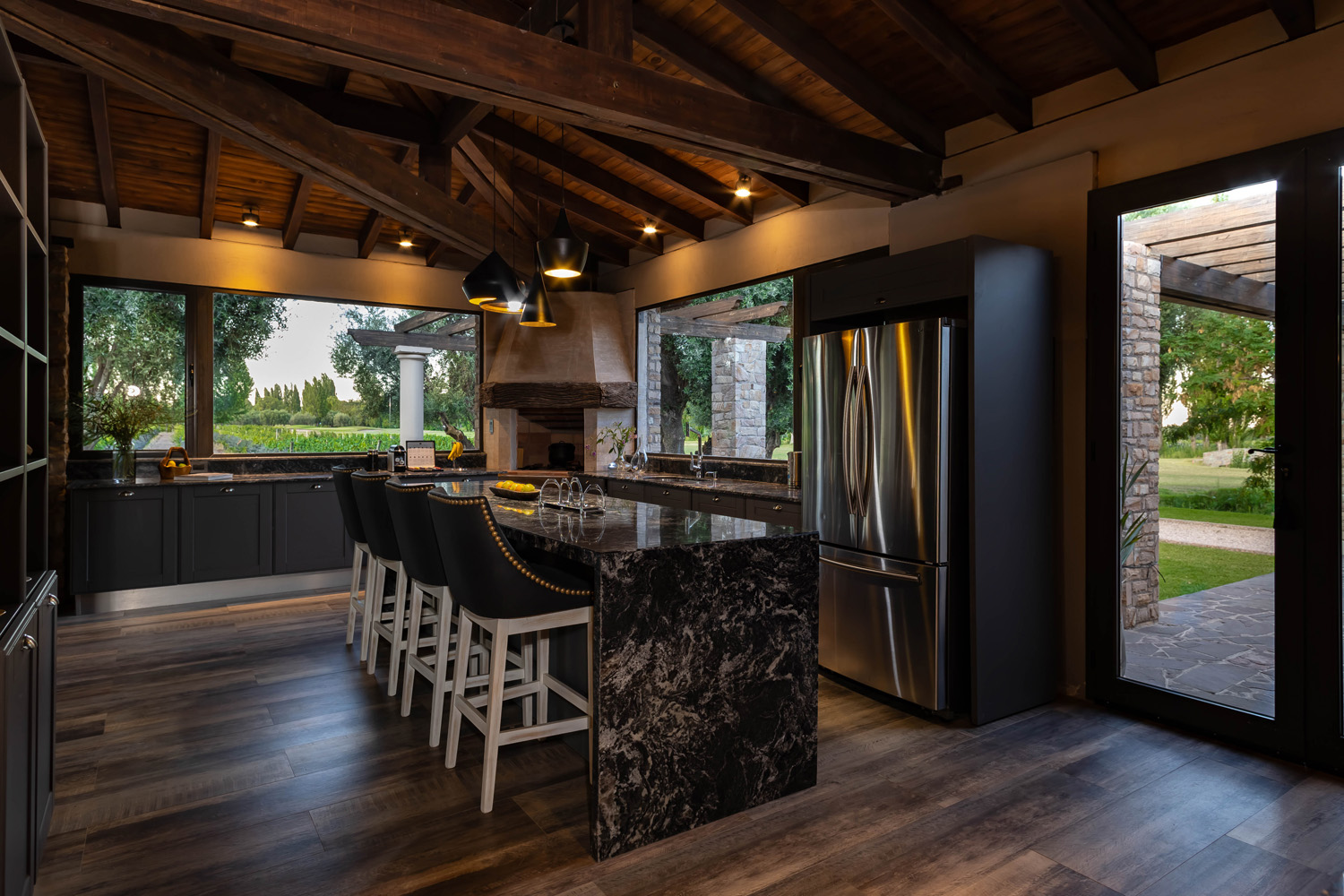 Algodon Wine Estates Kitchen